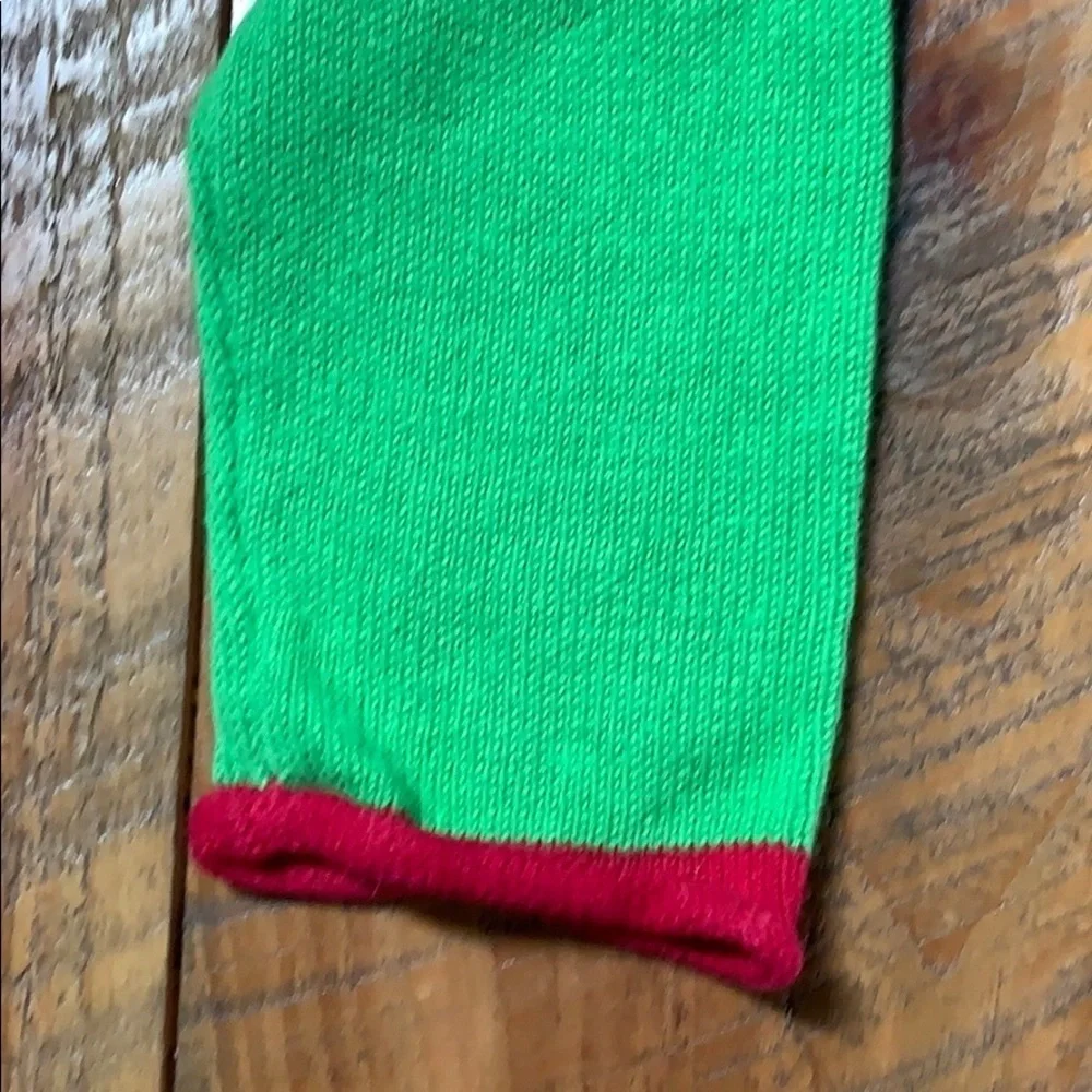 Tiara International Christmas reindeer sweater Green Size Medium